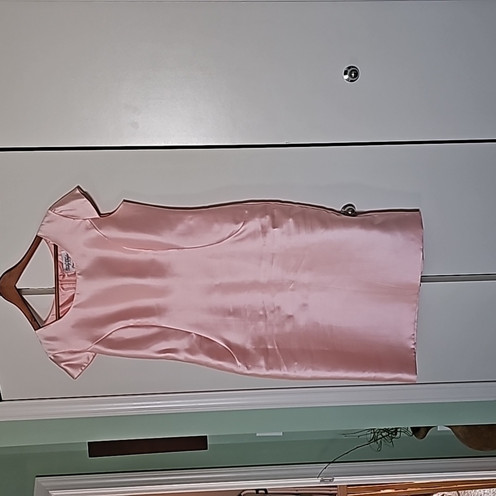 Stylish coral formal dress